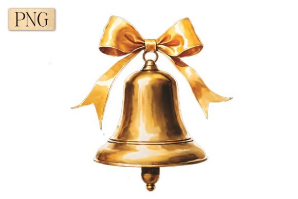 Christmas Bell PNG Clipart 10