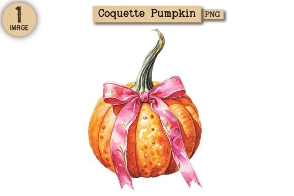 Coquette Pumpkin PNG Clipart 18