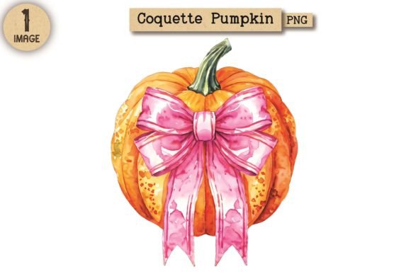 Coquette Pumpkin PNG Clipart 25