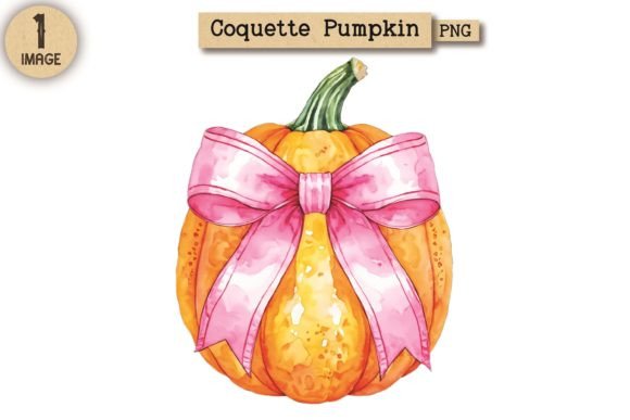 Coquette Pumpkin PNG Clipart 29