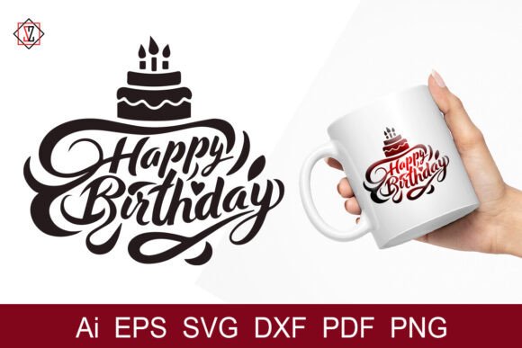 Happy Birthday Lettering_7: A Creative Tool for Personal and Professional Projects