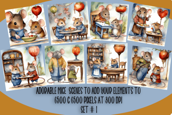 Mouse Tales Customizable Scenes