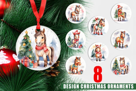 Ornament Christmas Horse: A Unique Addition to Your Holiday Decor