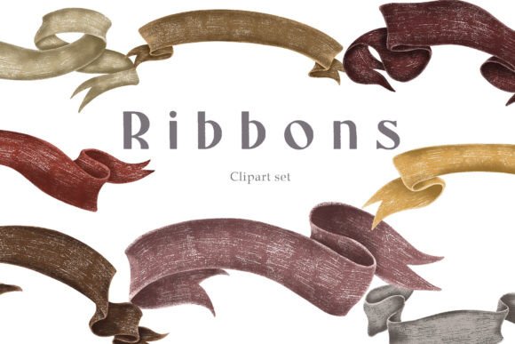 Ribbons Clipart for Creative Projects