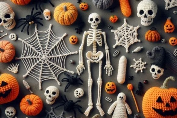 Spooktacular Designs with Fun Crochet Inspired Halloween Bundle