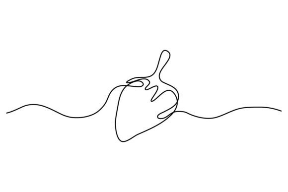 Strawberry One Continuous Line: A Unique Approach to Fruits Symbol Design