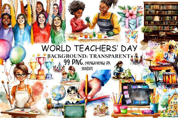 World Teachers’ Day Clipart: A Creative Resource for Educators and Designers